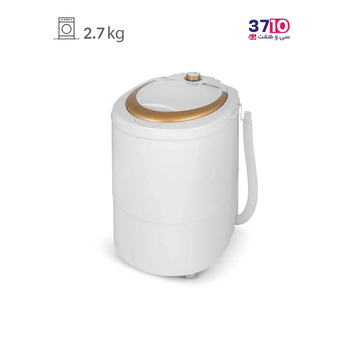 مینی واش جنرال تکنیک General Technic مدل SH-MW 2712 سفید طلایی 2.7 کیلویی
