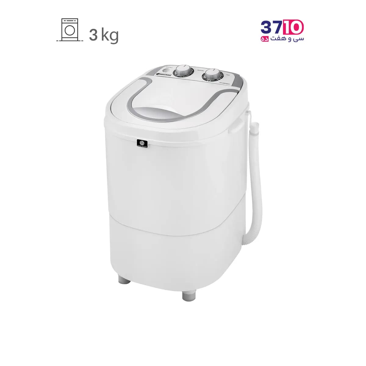 مینی واش جنرال تکنیک General Technic مدل SH-MW 3022 سفید نقره ای 3 کیلویی