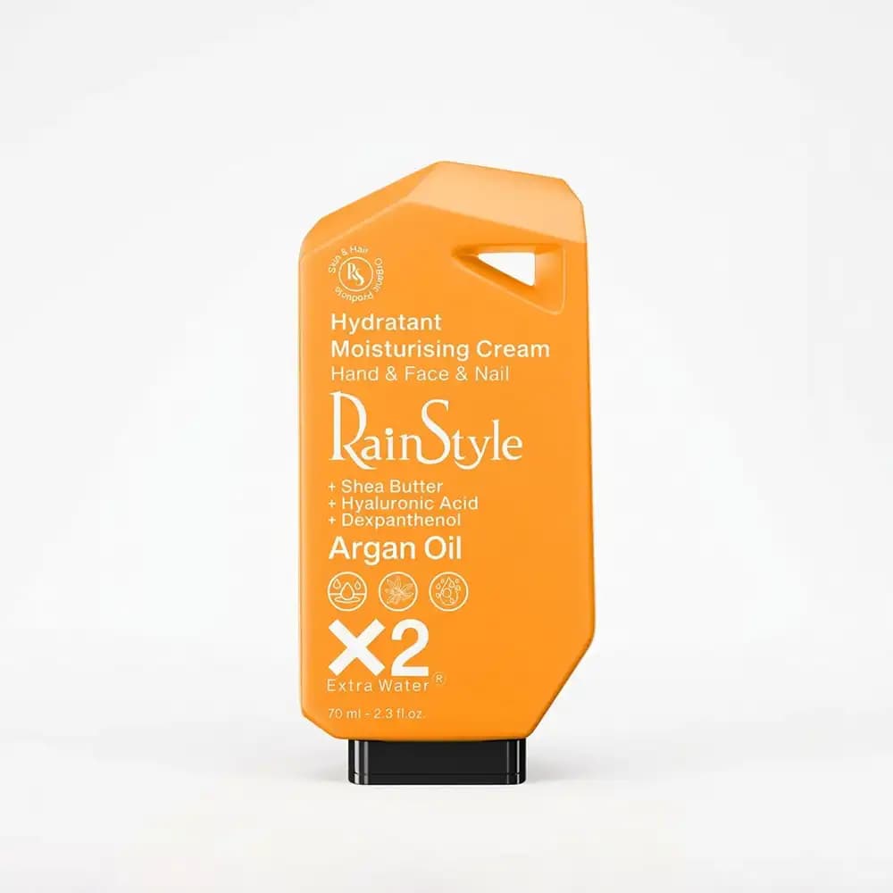 کرم آبرسان دست، صورت و ناخن رین استایل (RainStyle) مدل روغن آرگان حجم ۷۰ میلی لیتری — تصویر ۲