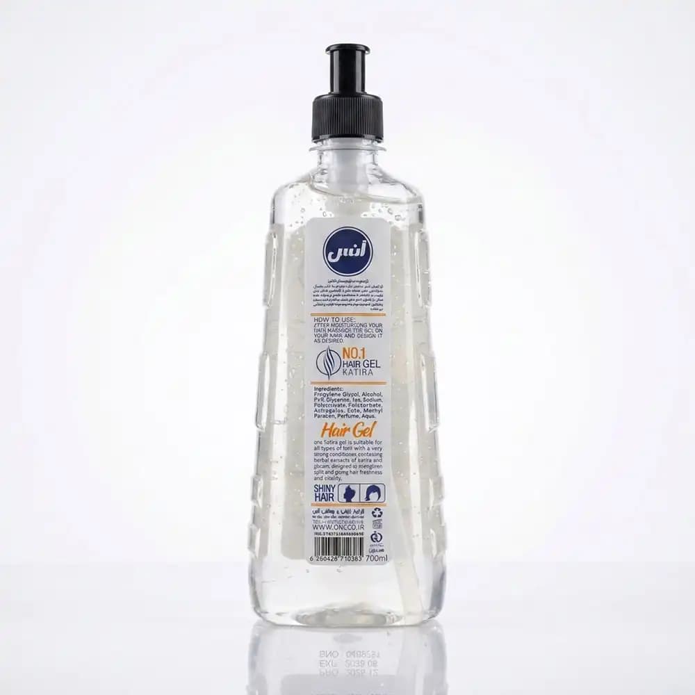 ژل موی کتیرا انس (ONC) مدل Ultra Strong حجم ۷۰۰ میلیلیتر (پوکه قدیم) — تصویر ۴