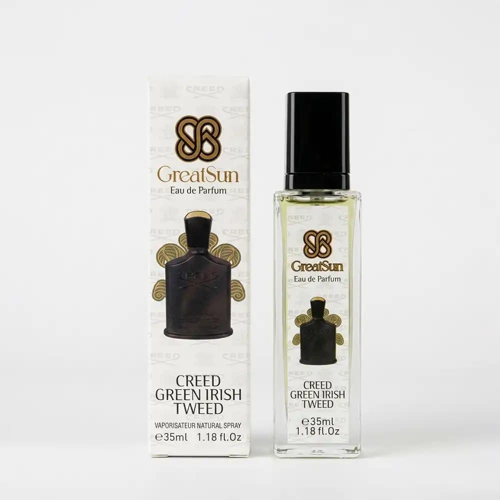عطر جیبی مردانه گریت سان (GreatSun) مدل Creed Green Irish Tweed حجم ۳۵ میلیلیتر