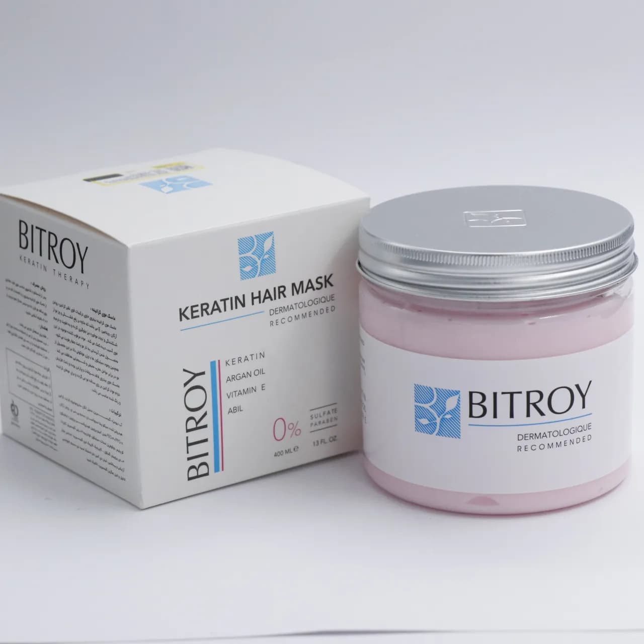 ماسک مو بیتروی کراتینه KERATIN HAIR MASK با آبکشی 400 میل 92039 — تصویر ۲