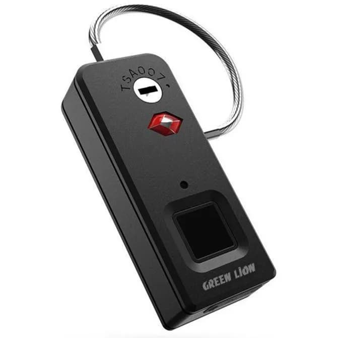 قفل اثر انگشتی گرین لاین Green Lion Mini Fingerprint Padlock GNFPPDLKBK — تصویر ۶