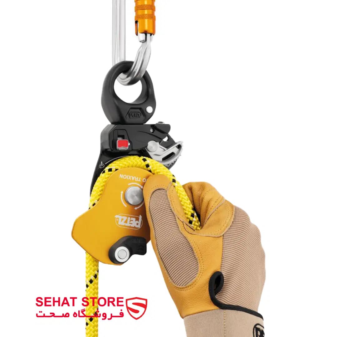 قرقره پتزل مدل PETZL PRO TRAXION — تصویر ۳