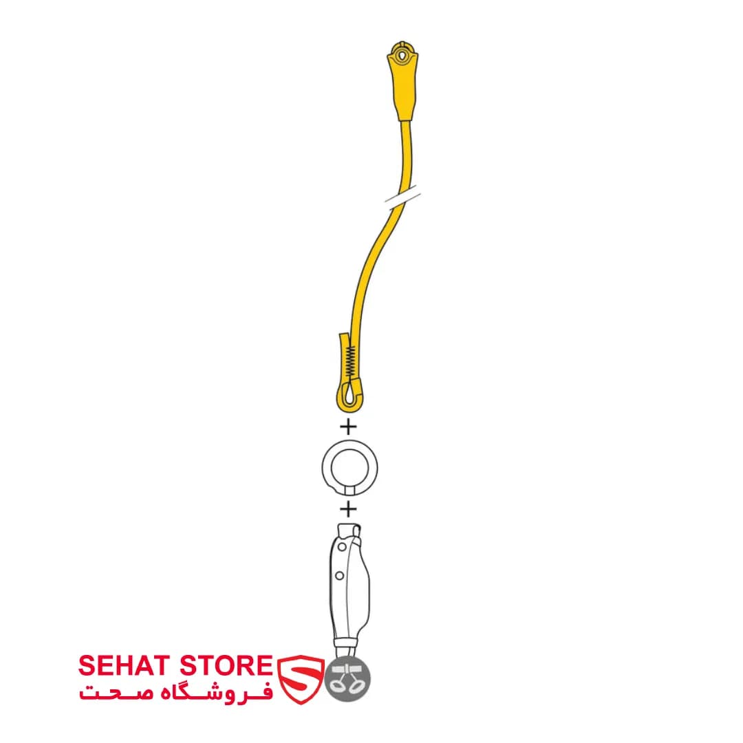 لنیارد دینامیک پتزل مدل PETZL JANE-I — تصویر ۳