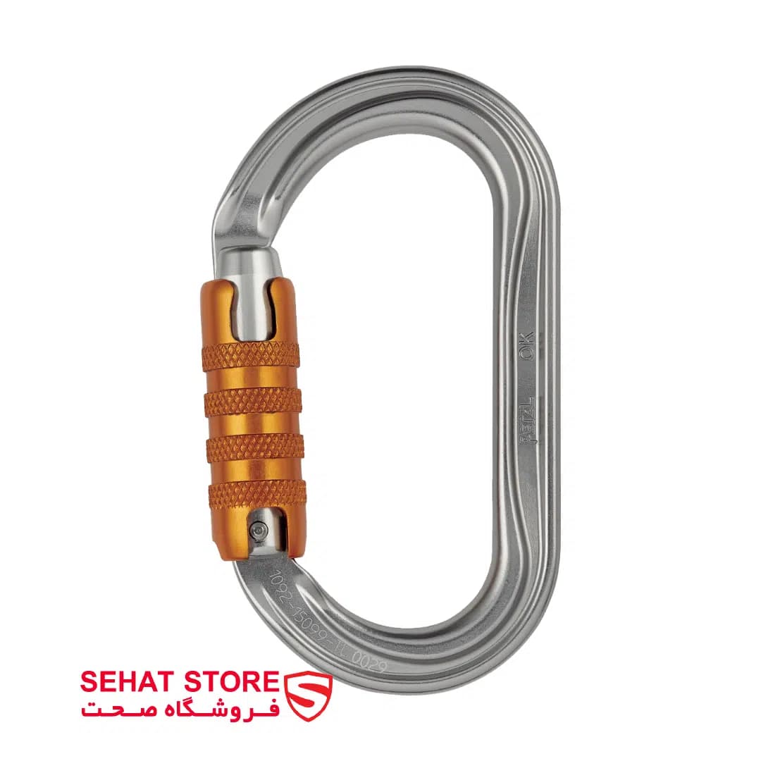 کارابین اتومات پتزل مدل Petzl OK oval carabiner M33A TL