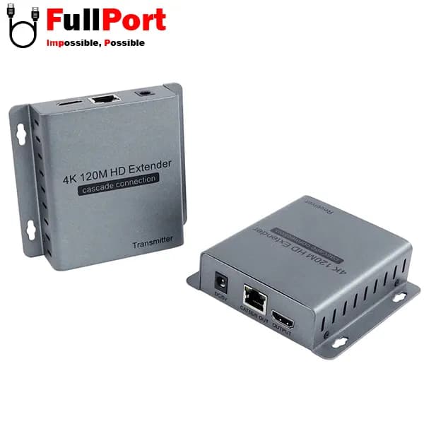 توسعه دهنده HDMI بر روی کابل شبکه کی نت مدل K-EXHDC120 بسته دو عددی — تصویر ۱۱