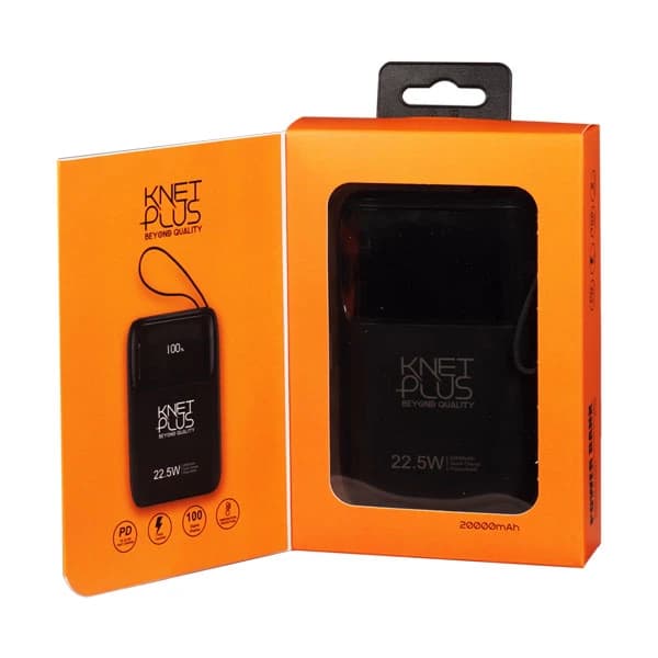پاوربانک کی نت پلاس مدل KP-PB20000P42 ظرفیت 20000MAh — تصویر ۷