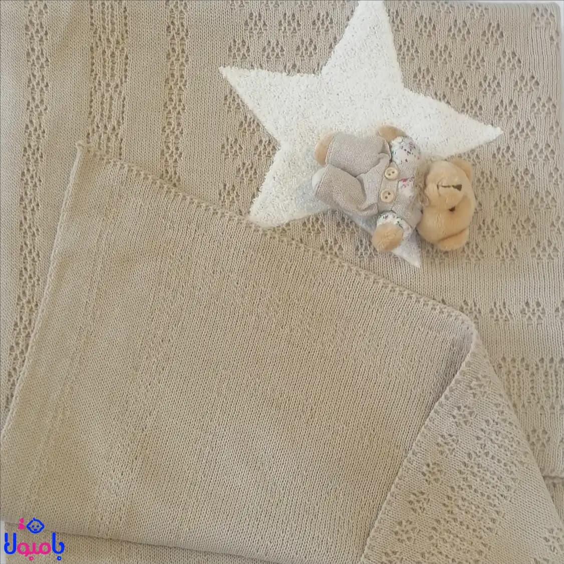 پتو دورپیچ بافت عروسکدار 95*80سانتیمتر TAFFY — تصویر ۵