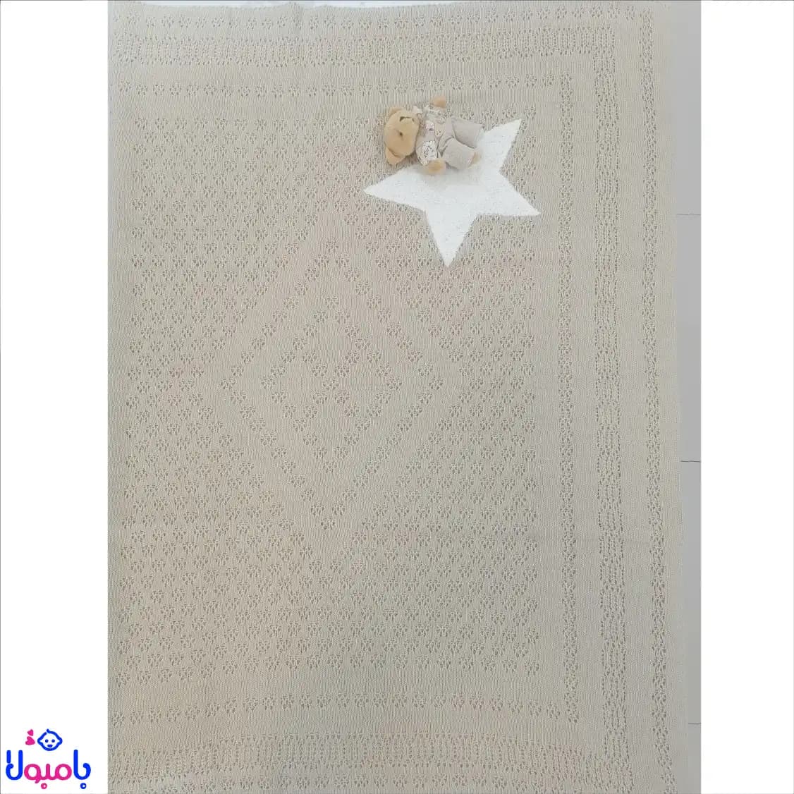 پتو دورپیچ بافت عروسکدار 95*80سانتیمتر TAFFY — تصویر ۶