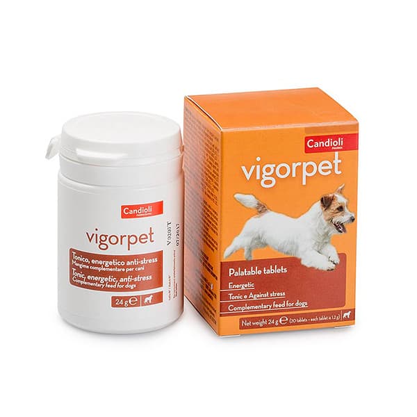 مکمل تقویتی سگ قرص مولتی ویتامین ویگورپت کاندیولی candioli تعداد 20 عدد — تصویر ۲