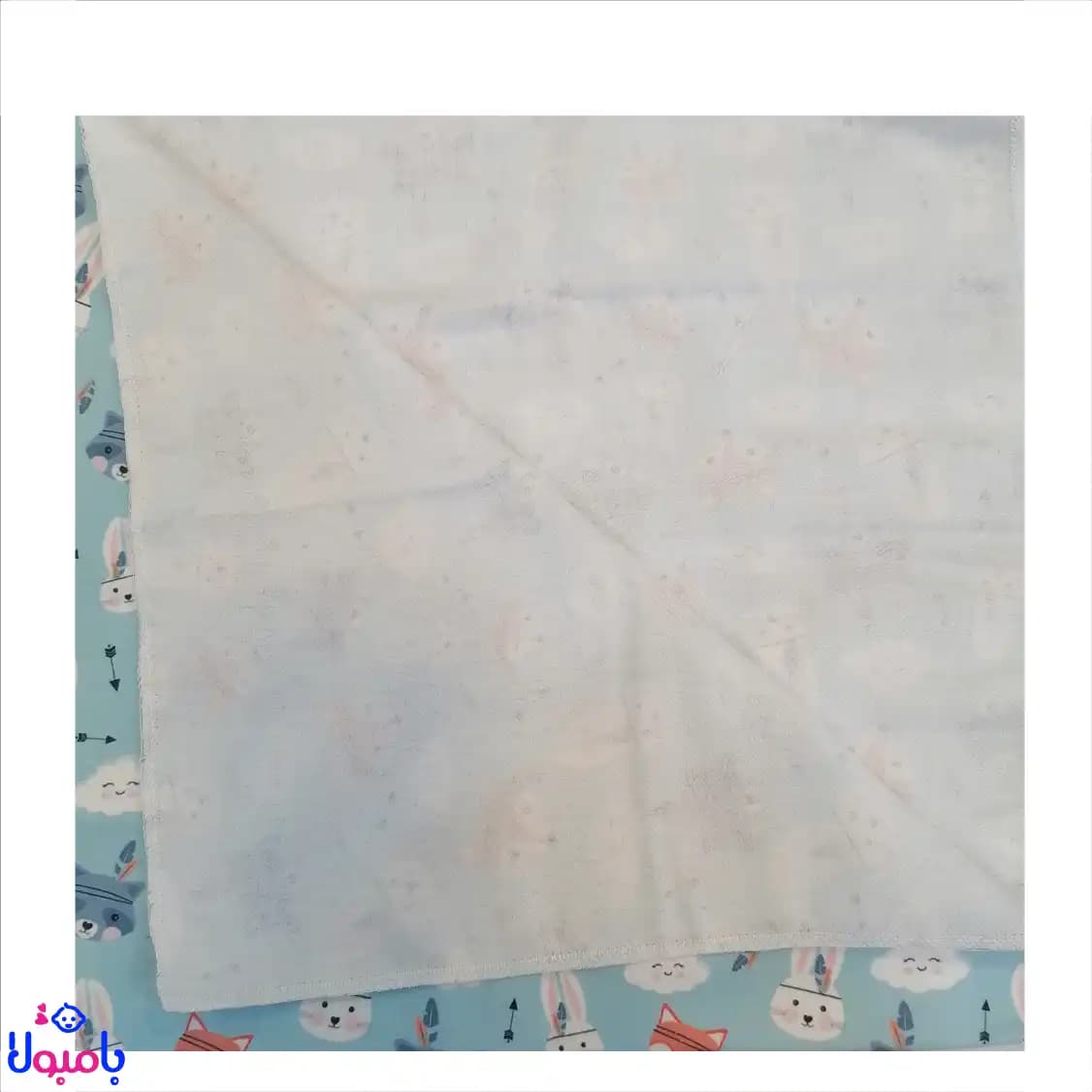خشککن تکی پارچهای نوزاد سایز 70×70 سانتیمتر — تصویر ۳