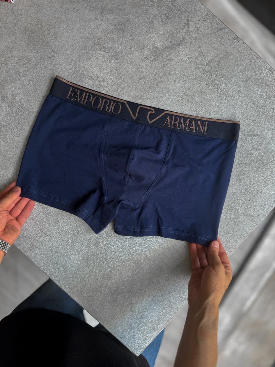 شورت مردانه باکسر Emporio Armani پک سه تایی کد 890 — تصویر ۵