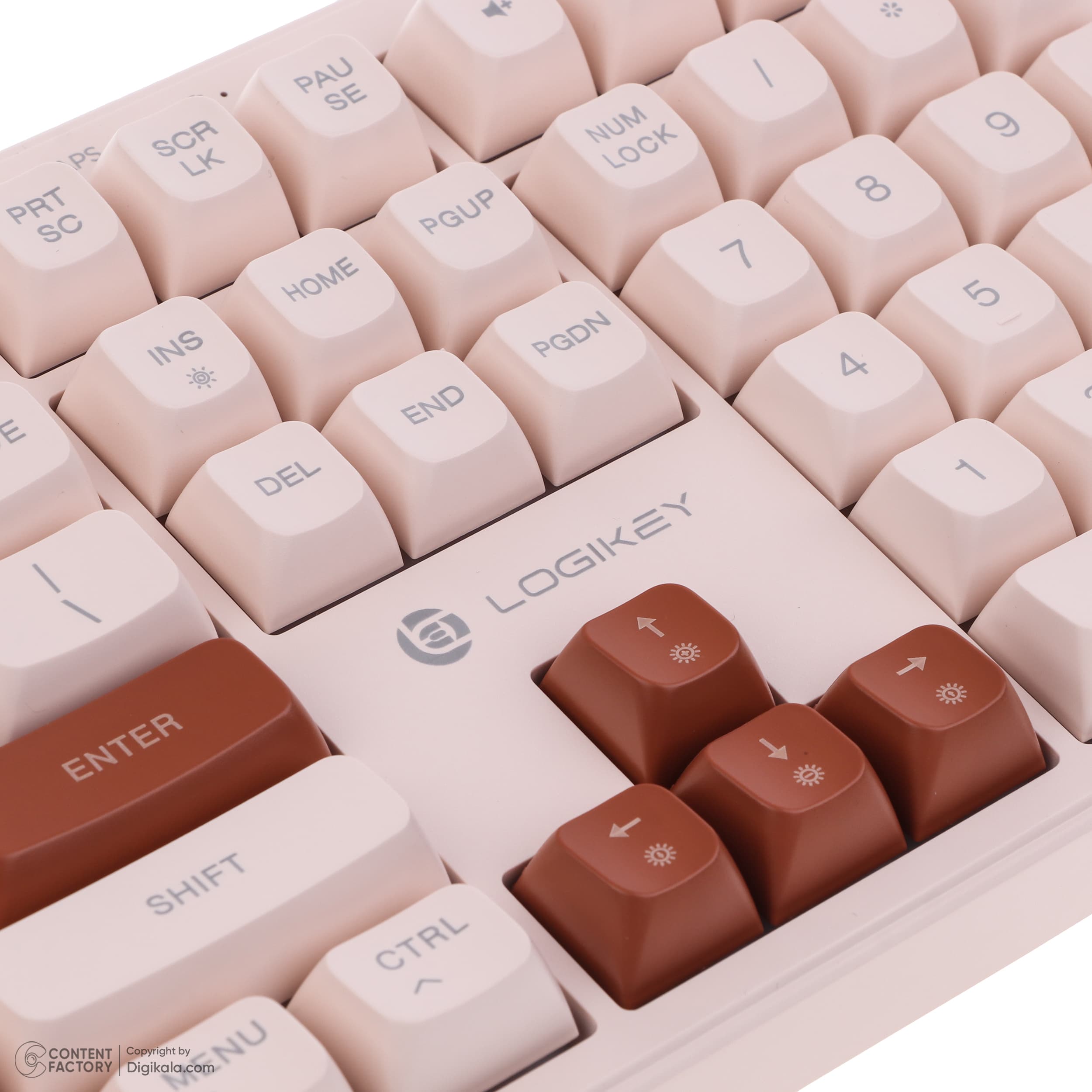 کیبورد بی سیم لاجی کی مدل Logikey K330CW — تصویر ۴