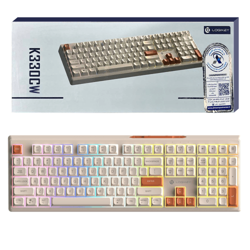 کیبورد بی سیم لاجی کی مدل Logikey K330CW — تصویر ۹