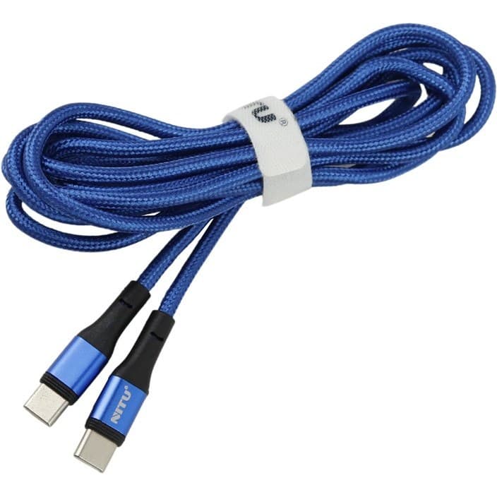 کابل سوپر فست شارژر TYPE C به TYPE C نیتو NITU NC201 طول 2 متر — تصویر ۶