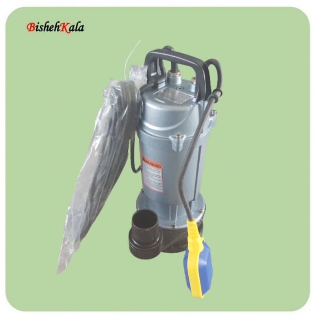 کف کش یک اسب تکفاز 2 اینچ 20 متری فلوتر دار کد(1)