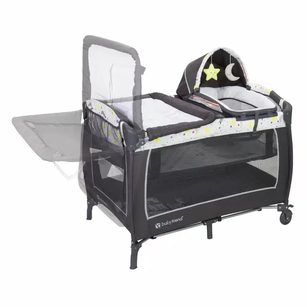 تخت پارک نوزاد بیبی ترند babytrend مدل Twinkle — تصویر ۵