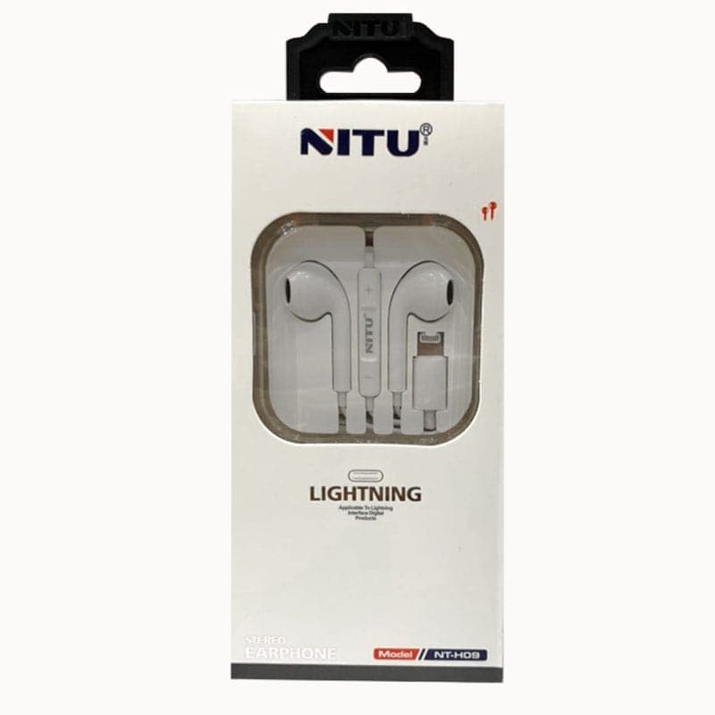 هندزفری سیم دار لایتنینگ نیتو NITU NT-H9 — تصویر ۲