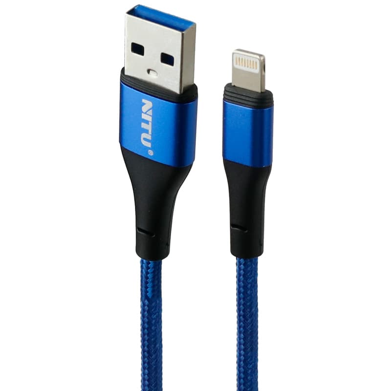 کابل USB به لایتنینگ نیتو NITU NC34 طول 30 سانتیمتر 2.4 آمپر — تصویر ۴