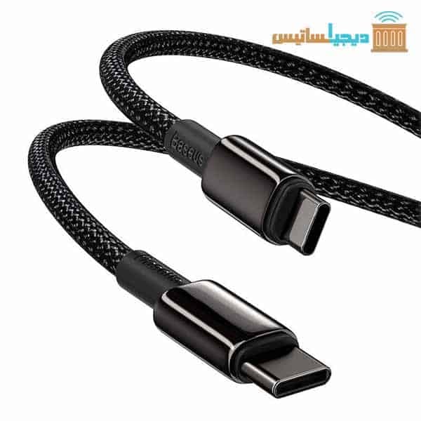 کابل تبدیل فست شارژ دو سر تایپ سی Baseus CATWJ-01 — تصویر ۲