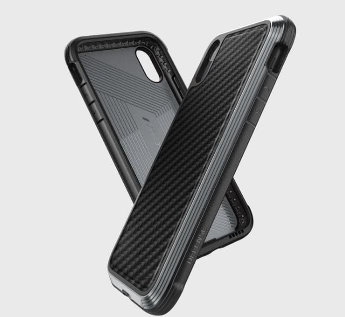 کاور ایکس-دوریا مدل DEFENSE LUX طرح کربن مناسب برای گوشی موبایل اپل IPHONE XR — تصویر ۲