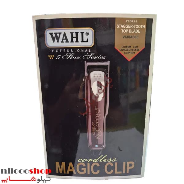 ماشین اصلاح موی سر و صورت وال مدل magic clip cordless — تصویر ۲