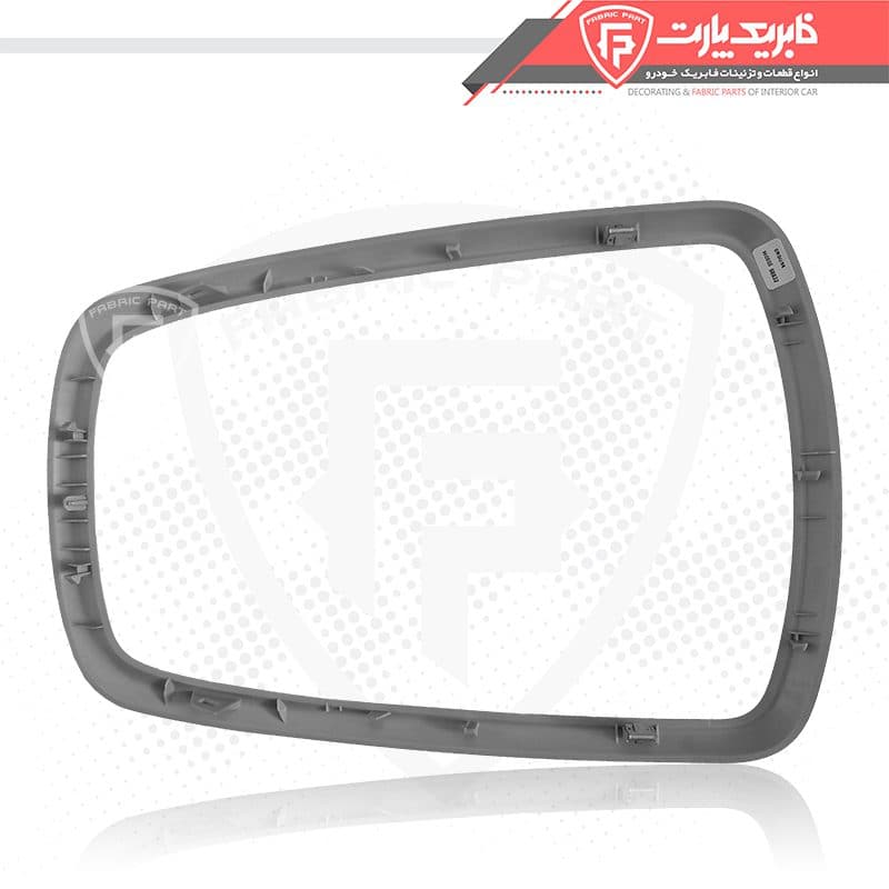 قاب تزئینی دریچه تنظیم بخاری جلو داشبورد پژو 207 نقره ای — تصویر ۲