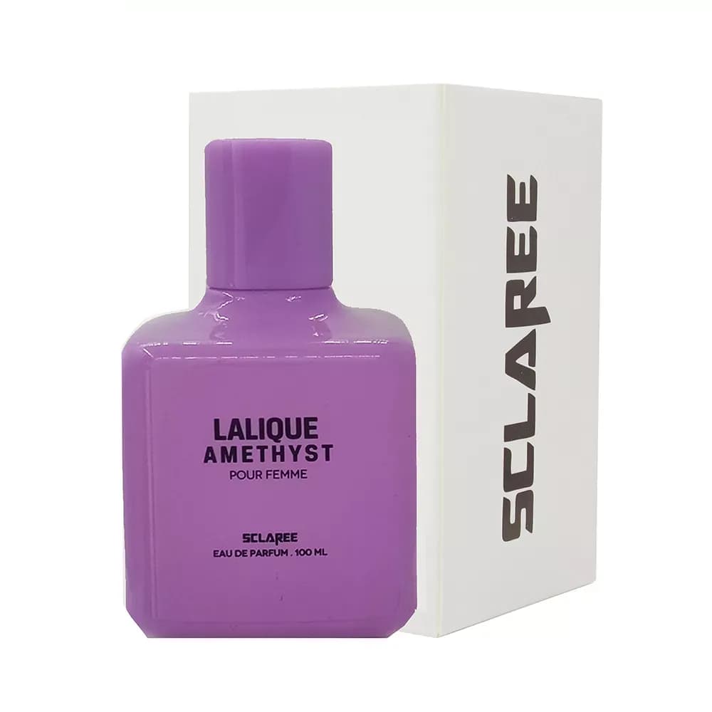 ادوپرفیوم زنانه اسکلاره مدل Lalique Amethyst حجم 100 میلیلیتر — تصویر ۵