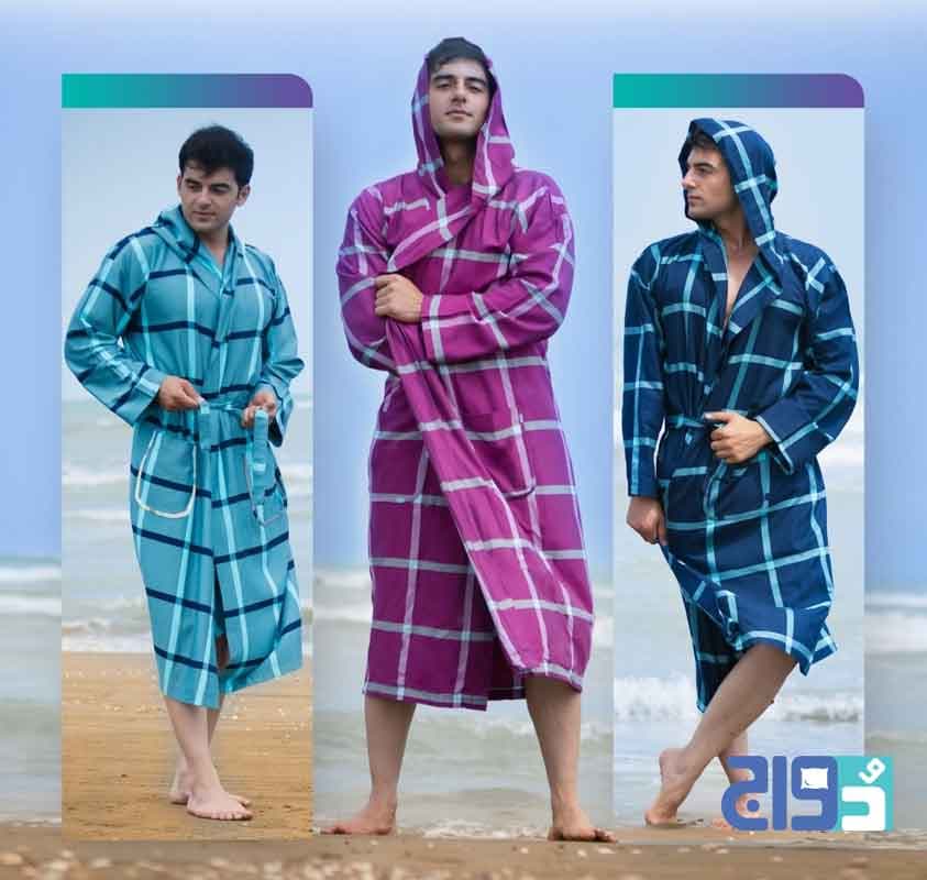 حوله تنپوش یزدی برند ابراهیمی (سبز) سایز XL — تصویر ۳