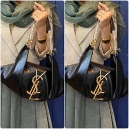 کیف بزرگ دوشی زنانه و دخترانه چرمی باکیفیت شیک — تصویر ۲