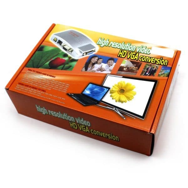 تبدیل VGA به AV ا VGA to AV converter PC to TV کد 5895 — تصویر ۳