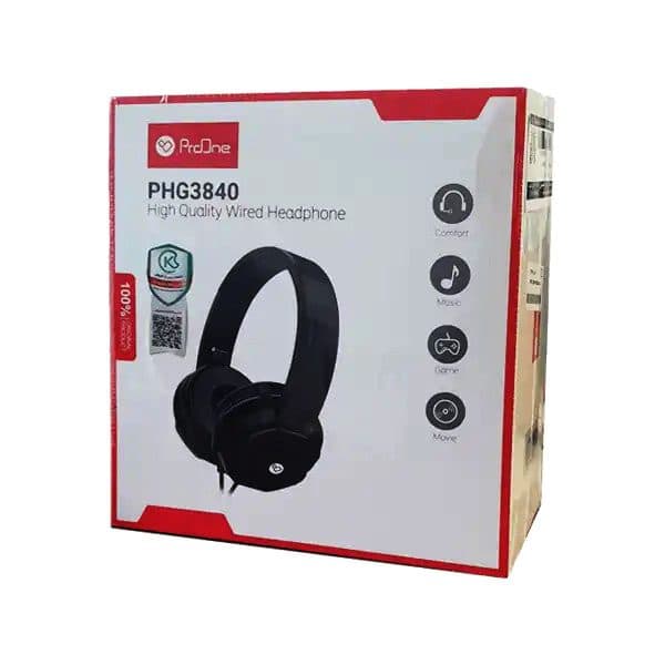 هدست پرووان مدل PHG3840 ا ProOne PHG3840 Gaming Headset کد 5794 — تصویر ۳