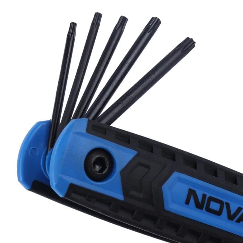 ست آچار آلن ستاره ای 8 عددی نوا Nova 1160 — تصویر ۳