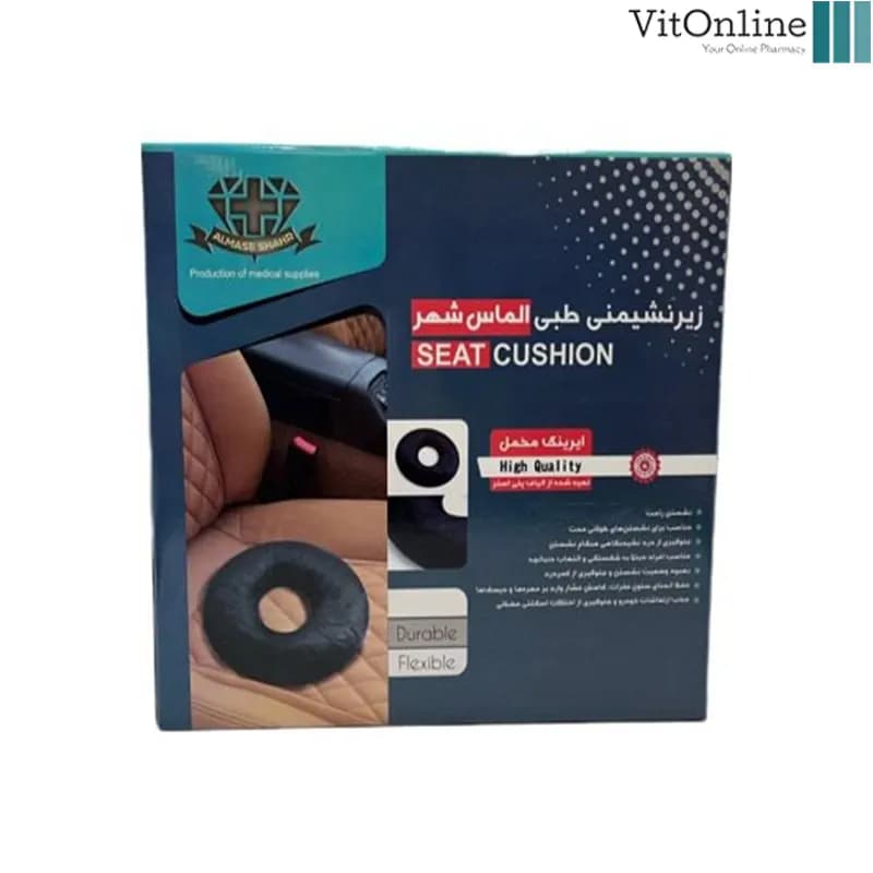زیر نشیمن طبی الماس شهر رویه مخمل طرحدار