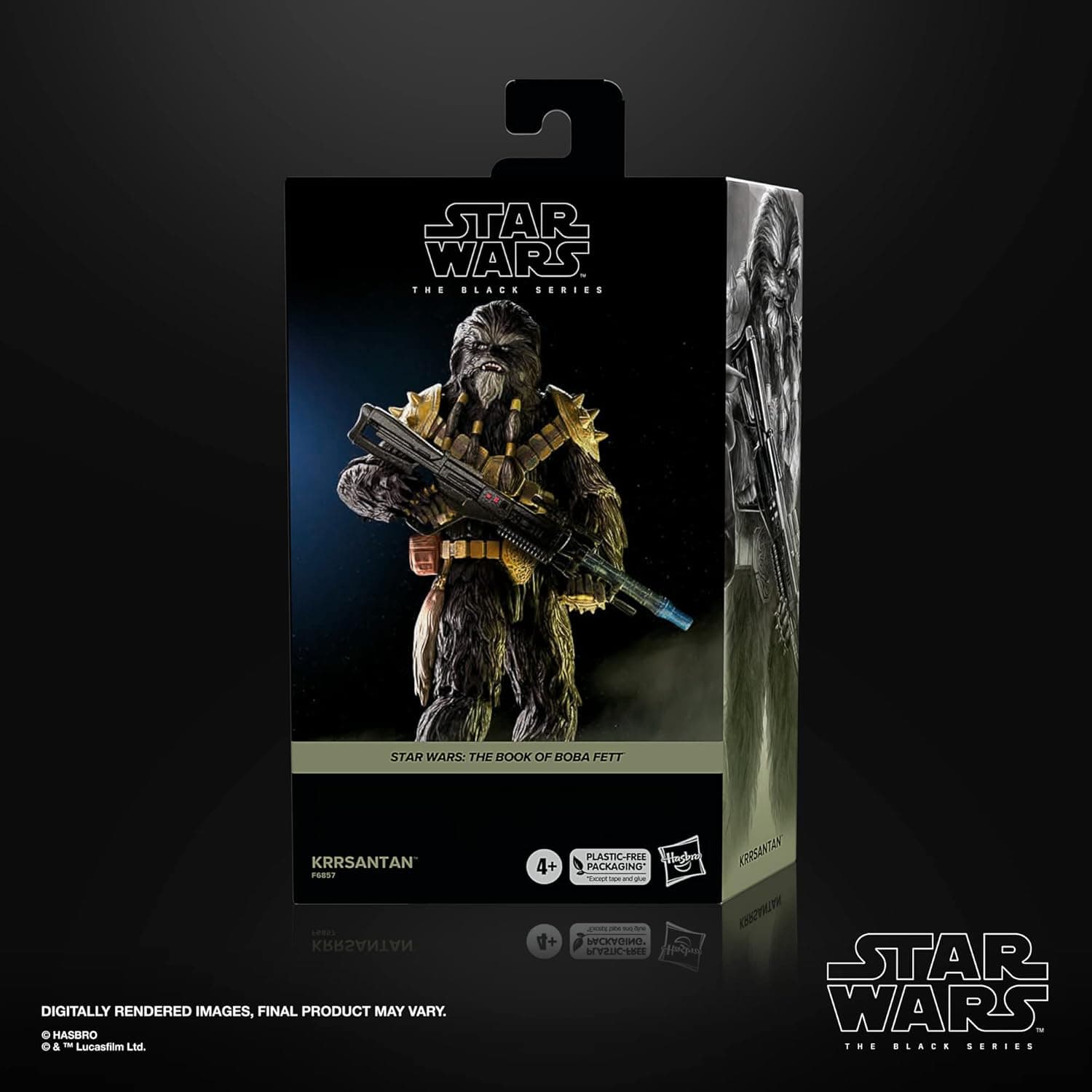 فیگور طرح کرسنتان سیاه Black Krrsantan مدل استارز وارز (جنگ ستارگان) Star Wars — تصویر ۳