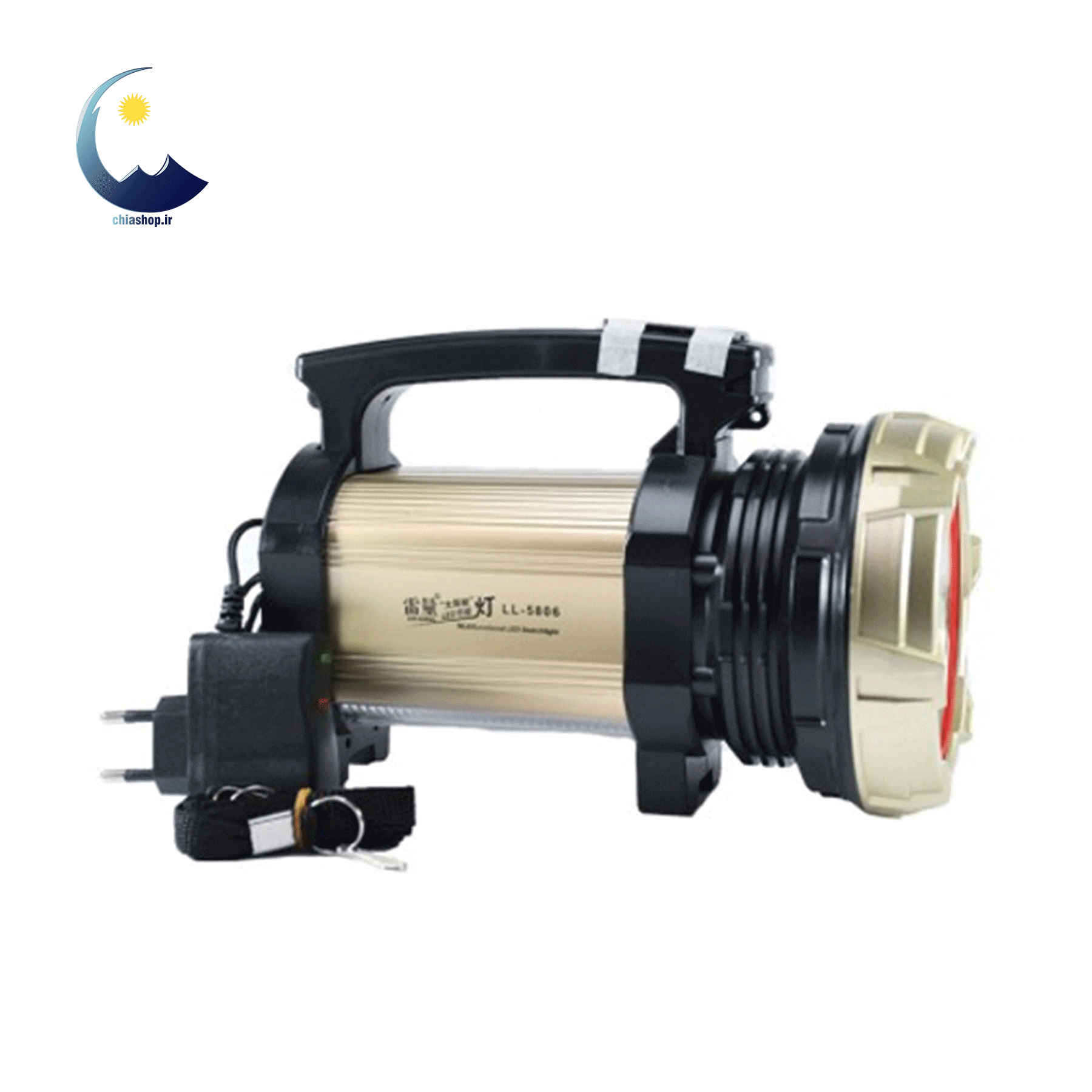 نورافکن دستی و چراغ قوه شکاری مدل flashlight LL-5806 — تصویر ۶