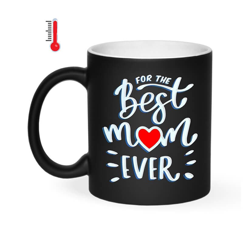 ماگ حرارتی طرح Best mom ever کد 1367 — تصویر ۵