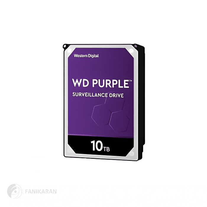 هارد دیسک اینترنال وسترن دیجیتال مدل **Purple 10TB WD102PU — تصویر ۳
