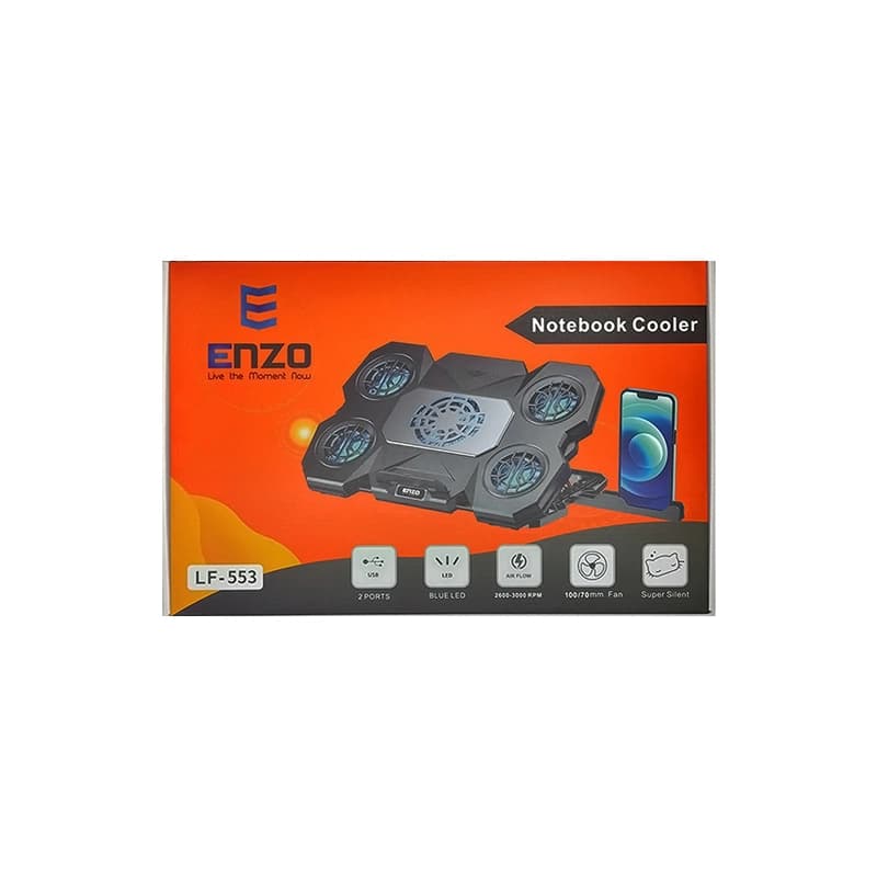 فن زیر لپ تاپ ENZO LF-553 — تصویر ۳