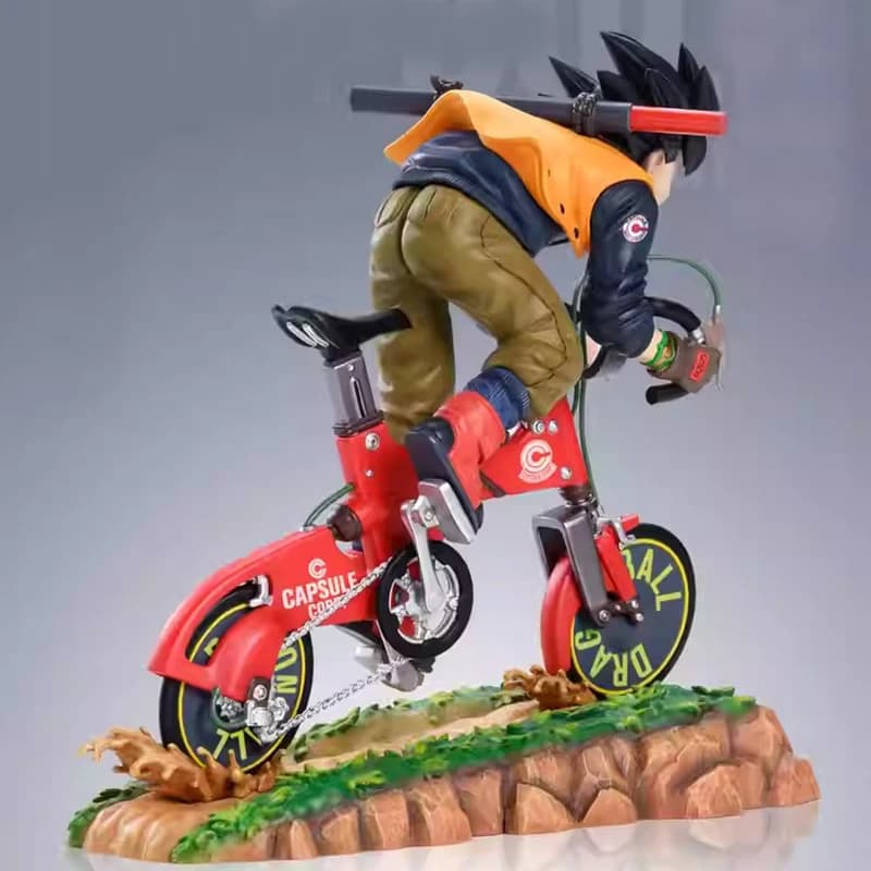 فیگور طرح گوکو دوچرخه سوار Goku مدل دراگون بال Dragon Ball — تصویر ۴