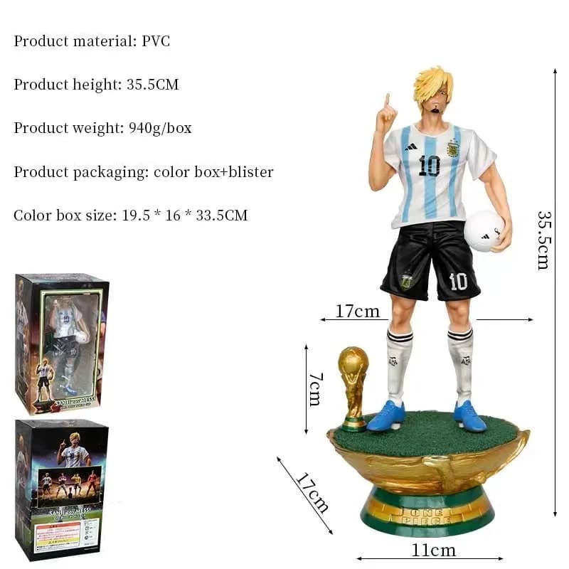 فیگور طرح سانجی Sanji (لیونل مسی) مدل وان پیس One Piece — تصویر ۳