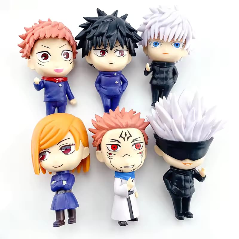 فیگور مدل جوجوتسو کایسن Jujutsu Kaisen مجموعه 6 عددی — تصویر ۸