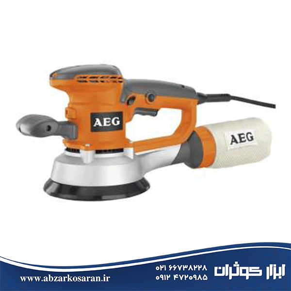 سنباده لرزان گرد AEG دیمردار 150 میلی متر مدل EX150ES — تصویر ۱۲