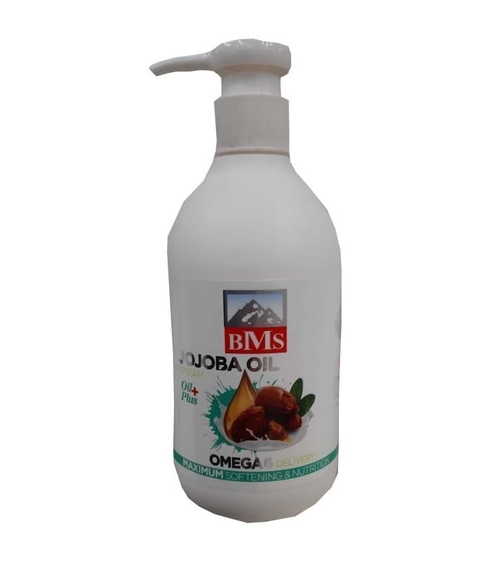 کرم مرطوب کننده پمپی BMS جوجوبا حجم 300mL