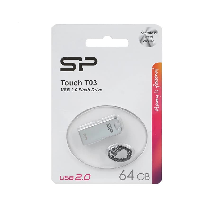 فلش SP-64GB-T03/استیل