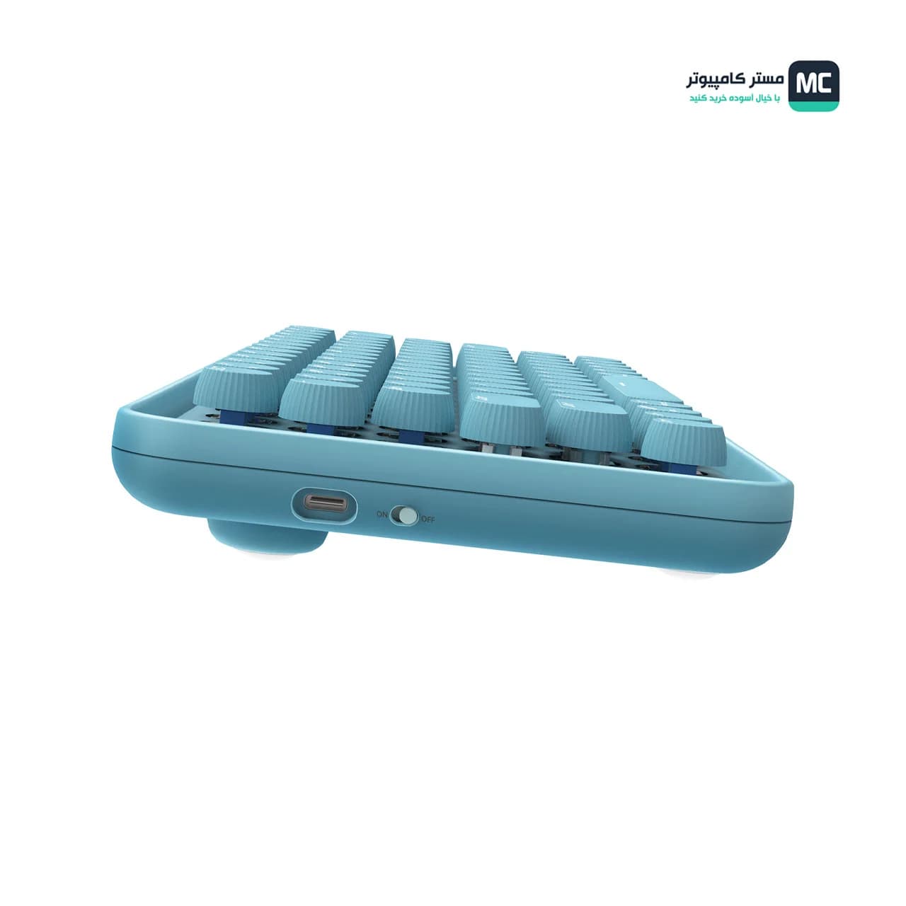 کیبورد مکانیکال بیسیم رپو Ralemo Pre 5 Blue — تصویر ۵