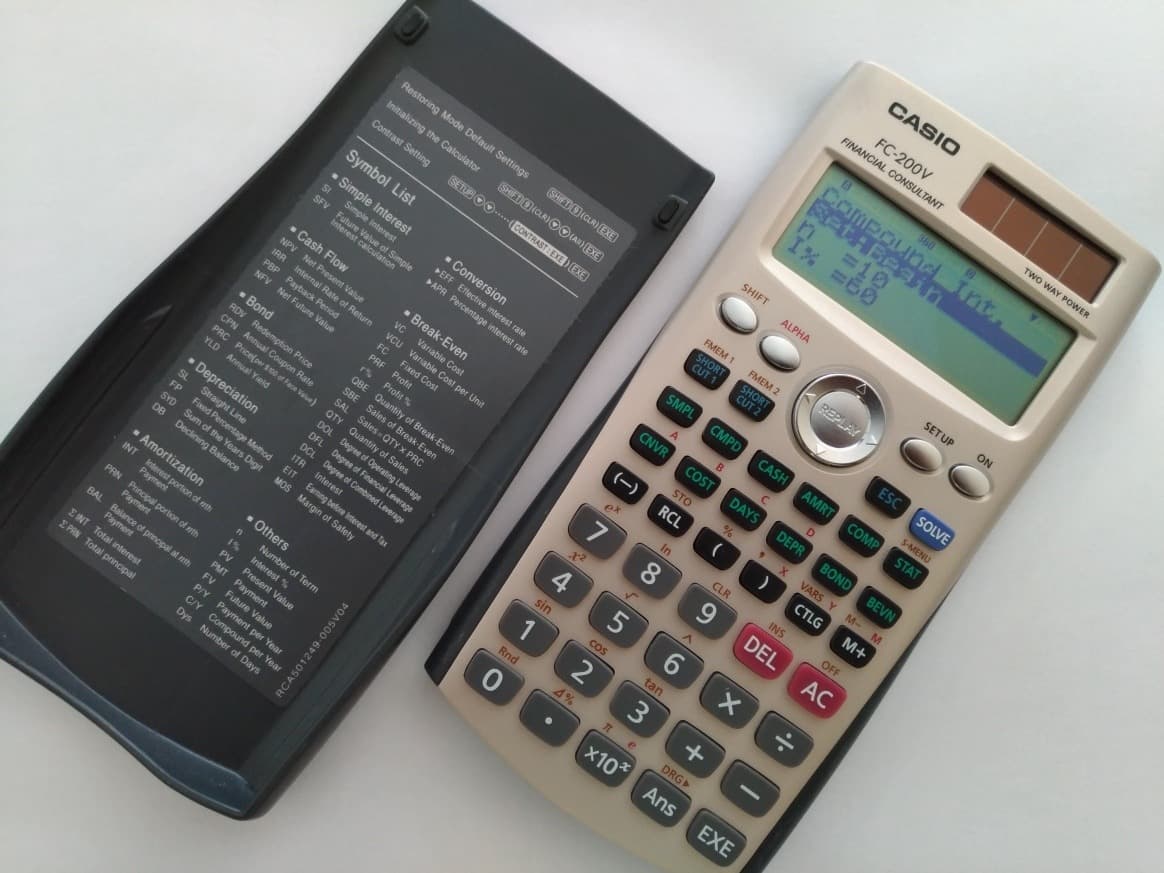 ماشین حساب FC-200V کاسیو — تصویر ۳