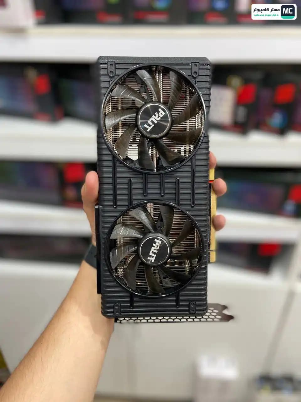 کارت گرافیک پلیت GeForce RTX 3060 Ti Dual OC (دسته دوم) — تصویر ۲
