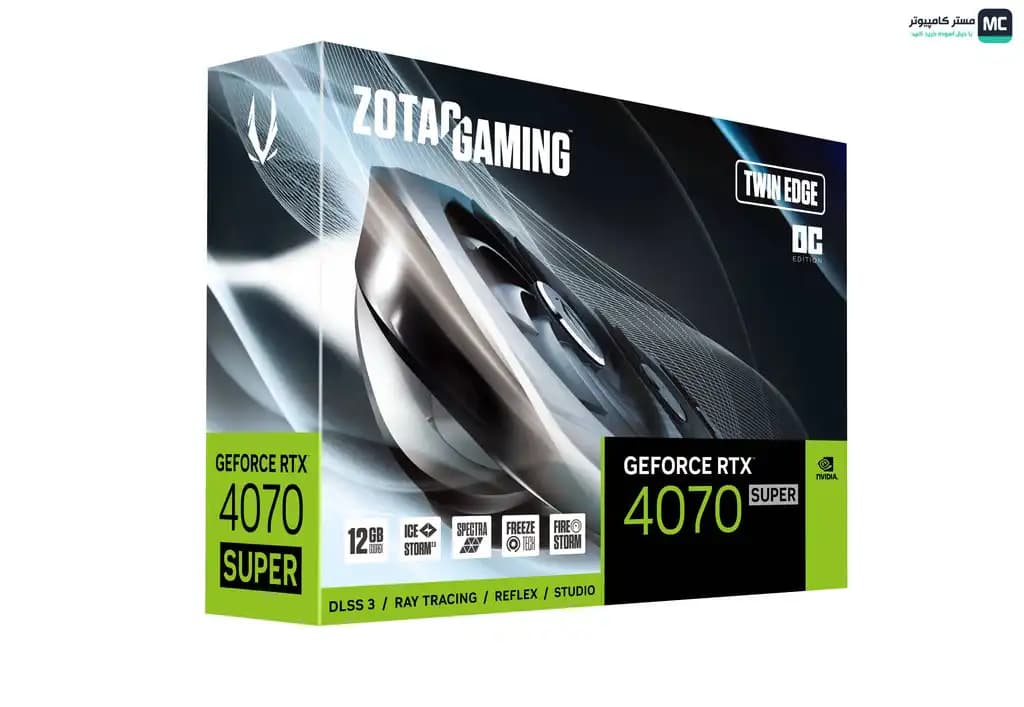 کارت گرافیک زوتاک GeForce RTX 4070 Super Twin Edge OC 12GB (درحدنو) — تصویر ۸